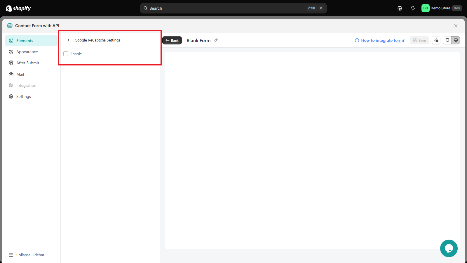 Configure Google reCAPTCHA
