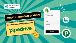 shopify form integration to pipedrive